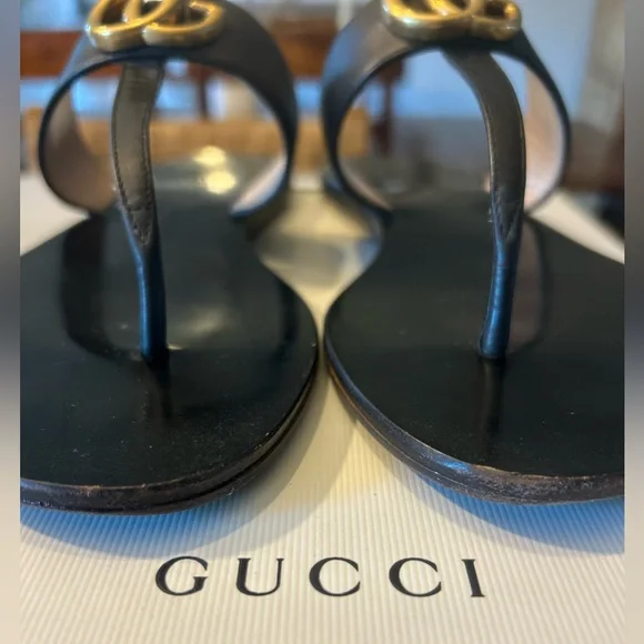 GUCCI GG MARMONT THONG SANDAL - Picture 5 of 16
